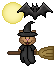 Katzenbuckeln-Hexen-Felloween-Fellaufstell-Grusellaune! emoticon